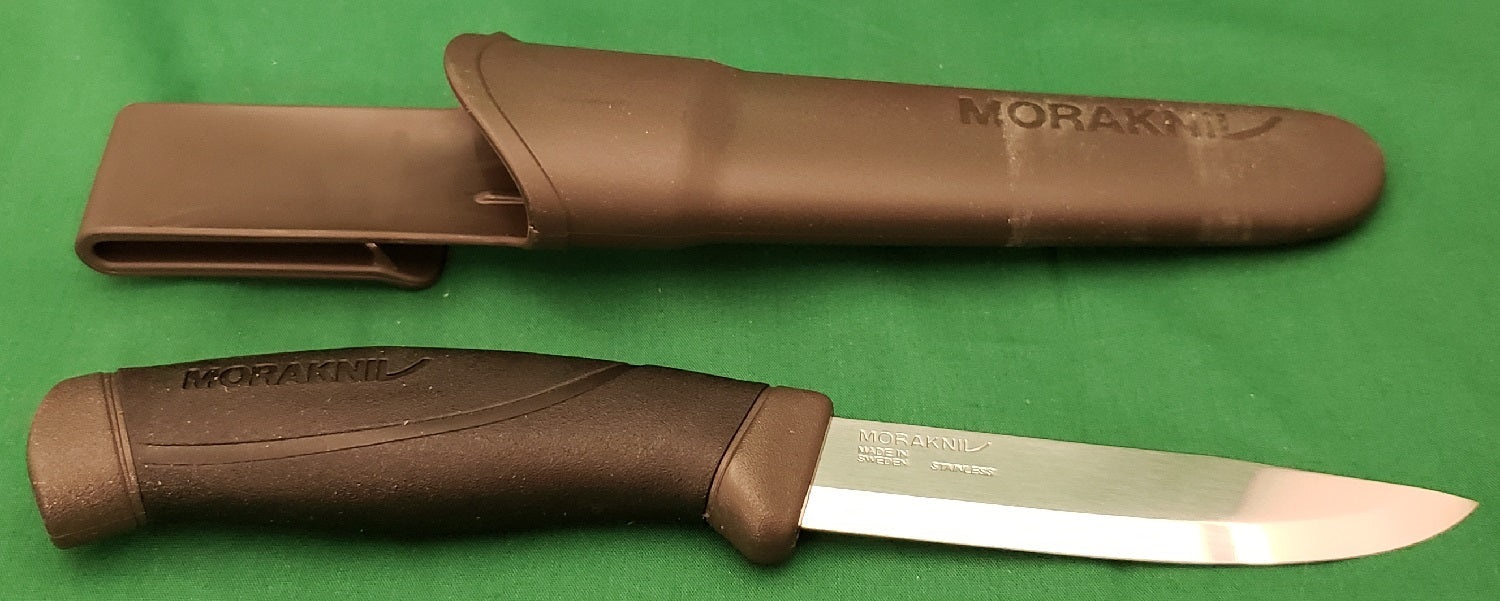 Morakniv Companion Knife w/Sheath Anthracite OEM M-13215 image 2