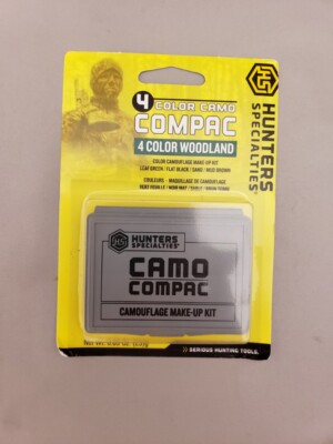 Hunter's Specialties Camo-Compac 4-Color Woodland Makeup Compact Kit w/Mirror image 1