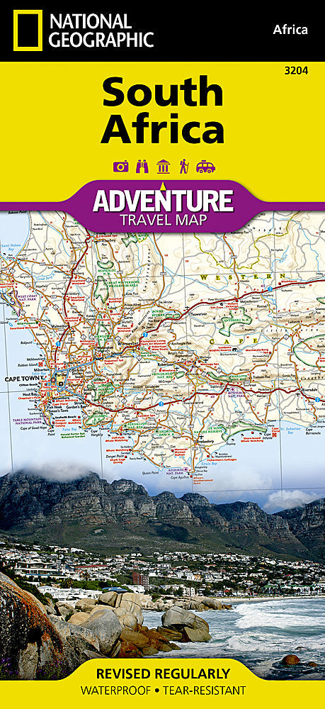 National Geographic Adventure Map South Africa AD00003204 image 0