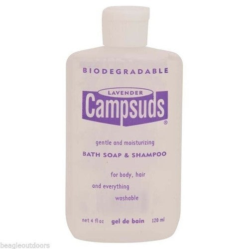 Sierra Dawn Campsuds Camp Soap 4oz Biodegradable Bath / Shampoo Lavender image 0