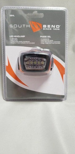 South Bend Fishing 5-LED Headlight / Headlamp w/3 Light Levels &amp; Strobe image 1