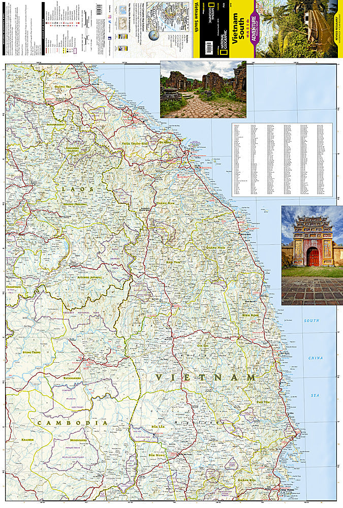 National Geographic Trails Illustrated Map â€“ Adventure Vietnam South AD00003016 image 1
