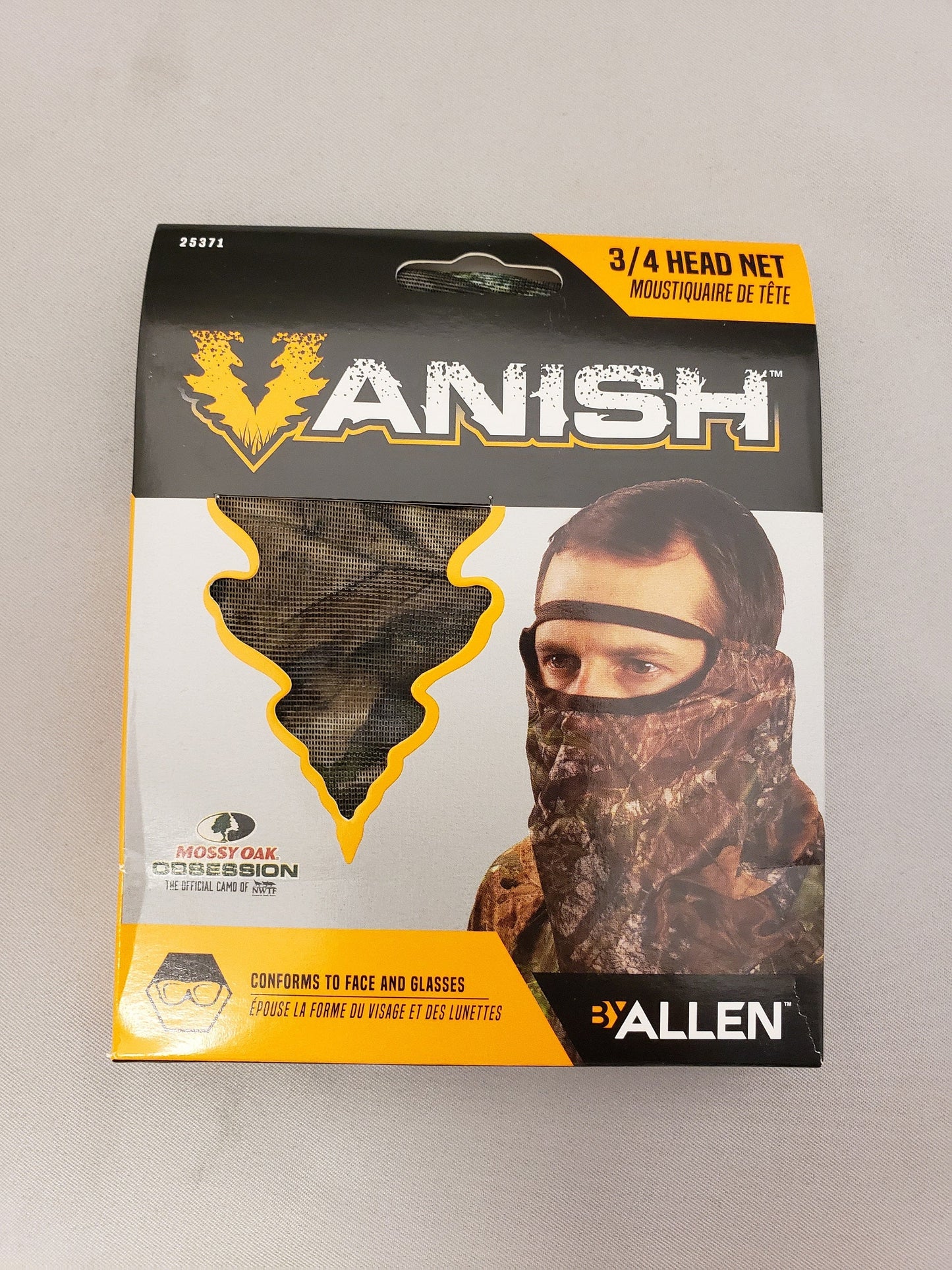 Allen Vanish Visa Form Mesh MO Obsession 3/4 Head Net - Camo Hunting Headnet image 0