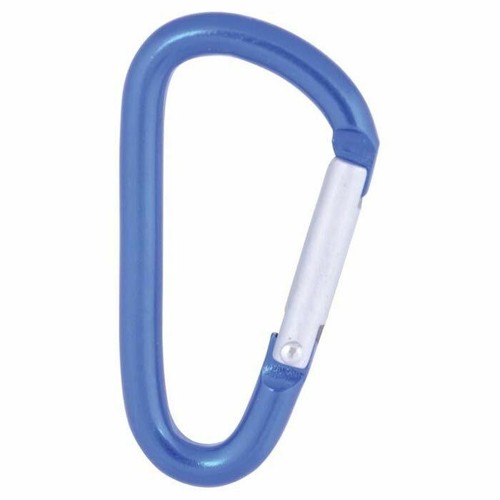 Liberty Mountain Multi-Biner 50mm (1.97") HA Aluminum Carabiners Purple 2-Pack image 1