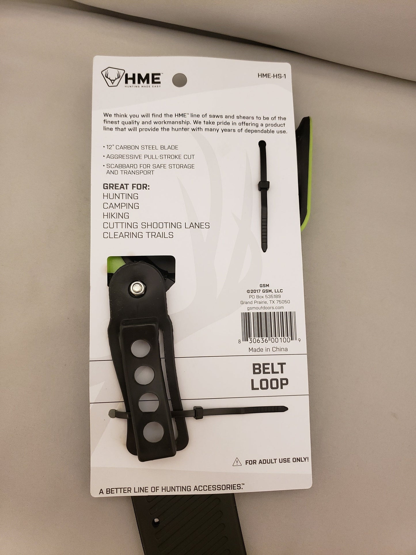 HME Hand Saw with Scabbard HME-HS-1 image 2