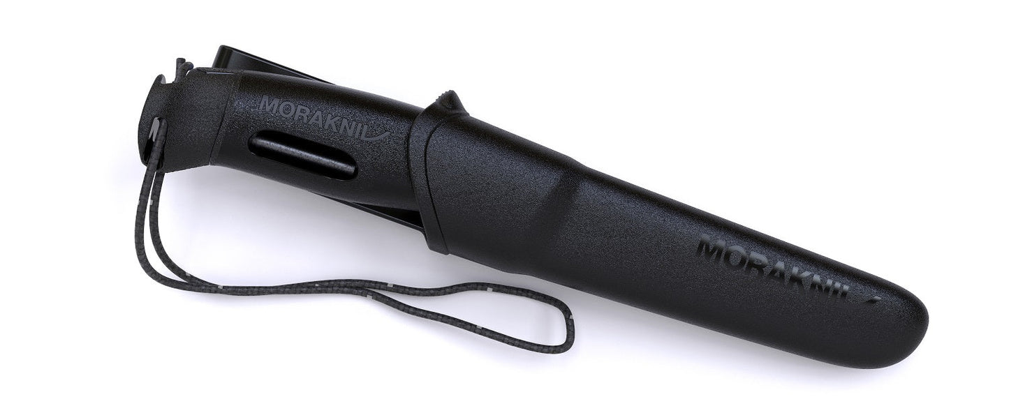 Morakniv Companion Spark Knife w/Sheath Black Retail M-13567 image 1