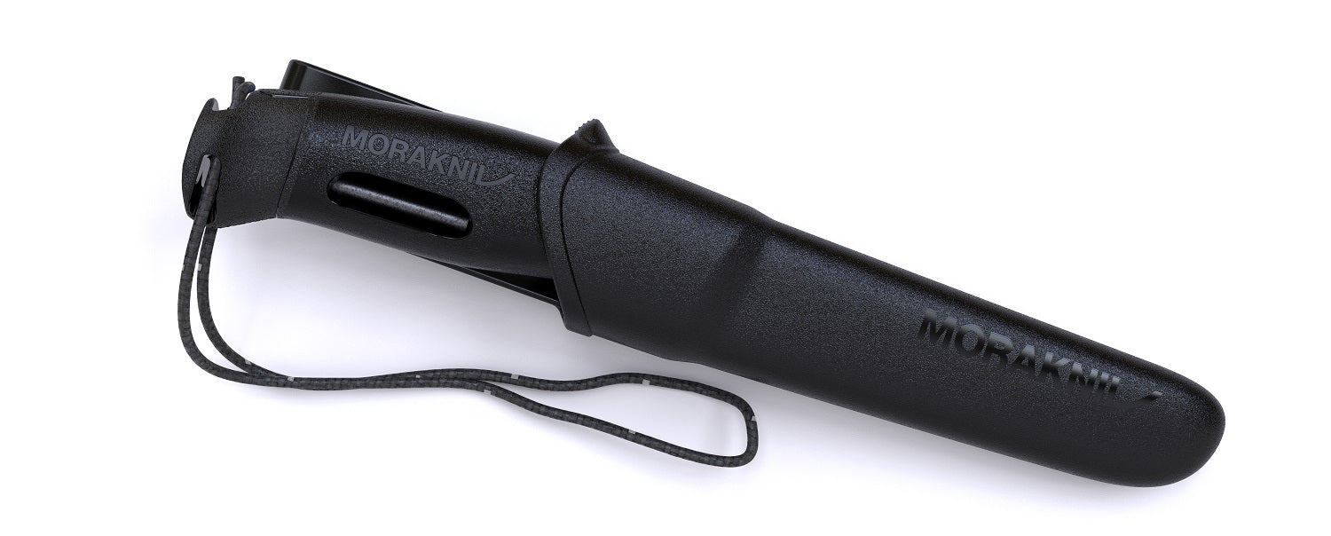 Morakniv Companion Spark Knife w/Sheath Black Retail M-13567 image 1