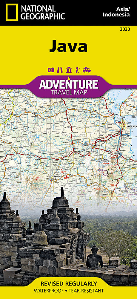 National Geographic Adventure Map Java AD00003020 image 0