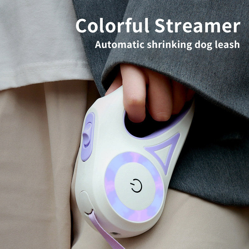 Dog Leash Retractable- Leash And Dog Collar Spotlight Automatic