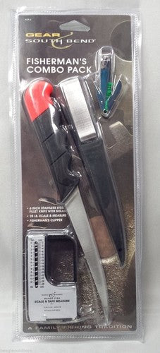 South Bend Gear Fisherman's Combo Kit 6" Knife, Scale and Clipper FCP-2 image 0