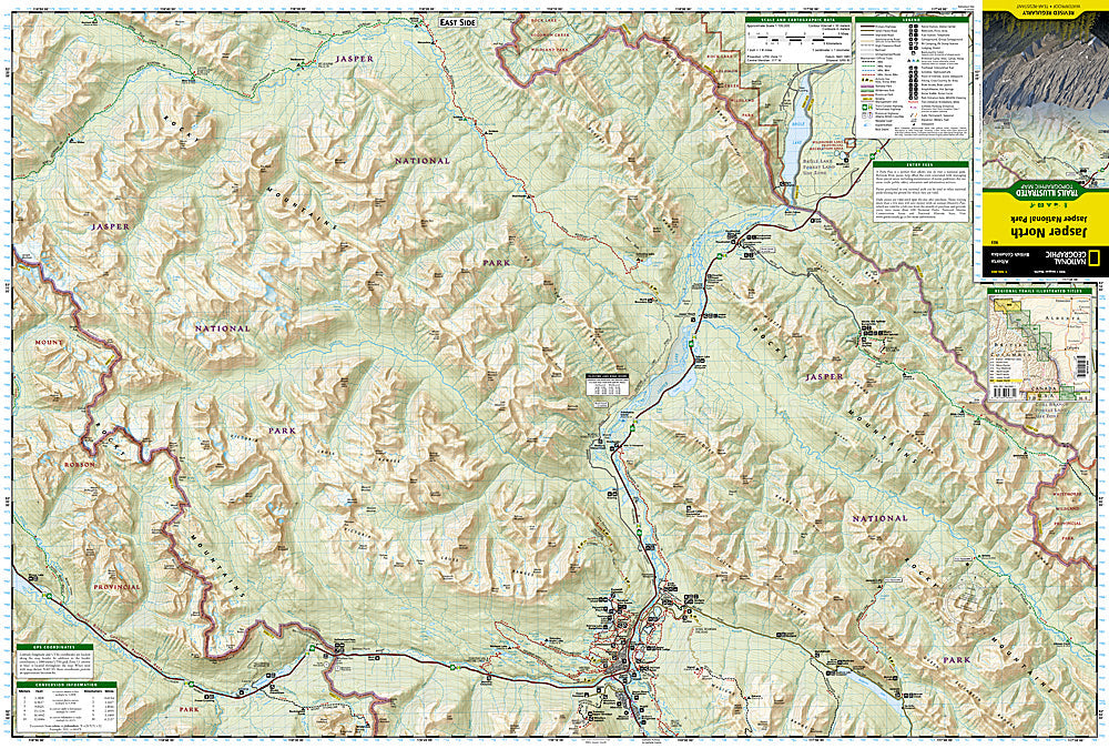 Jasper North Trail Map - National Geographic #903? image 1