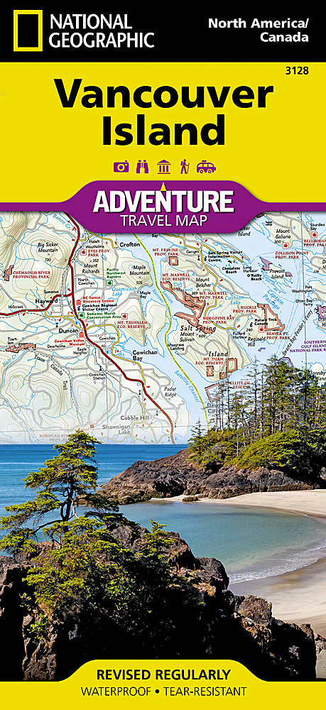 National Geographic Trails Illustrated Map â€“ Adventure Vancouver Island image 0