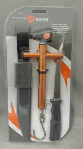 South Bend 6" Fillet Knife w/Sheath/25-lb Scale/Clippers Combo Pack SBFCP-2 image 1