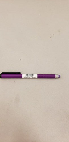Atomic Micro Slim Purple Stylus for Smart Phone/Tablet w/Rubber Tip/Pocket Clip image 0