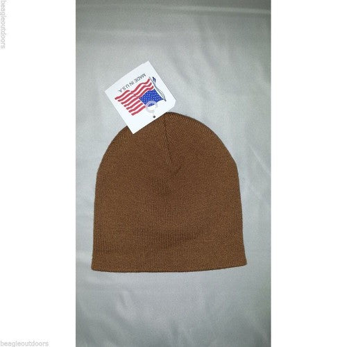 Liberty Mountain Acrylic Light Brown/Tan Beanie Hat Winter Sports 111472 image 0