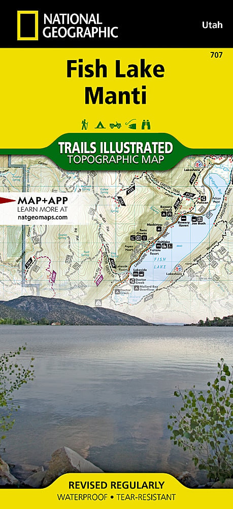 National Geographic Manti-La Sal Nat Forest Map Pack Bundle TI01021252B image 7