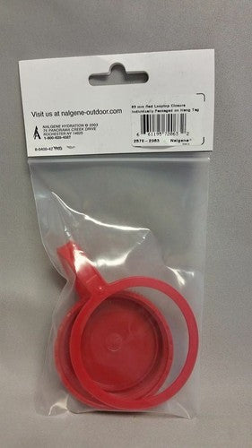 Nalgene Loop Top Replacement Lid/Cap for Wide Mouth 63mm 32oz Bottle Red image 2