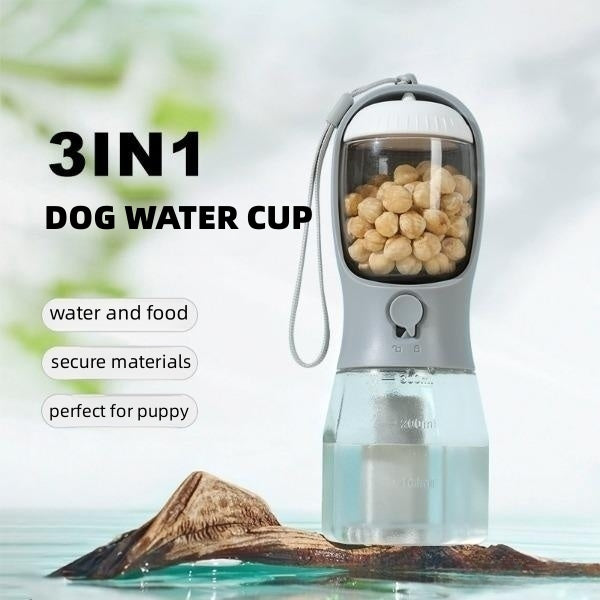Tangled Trails Outdoor Gear small multi-functional pet cup with integrated water bowl and bottle for dogs on the go