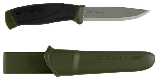 Morakniv Companion Knife w/Sheath Mil Green OEM M-11827 image 0