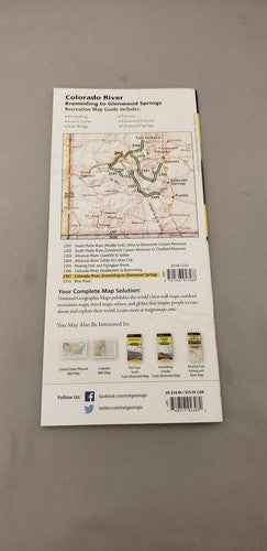 Colorado River Kremmling-Glenwood Fish/Recreation Map Guide 2307 image 4
