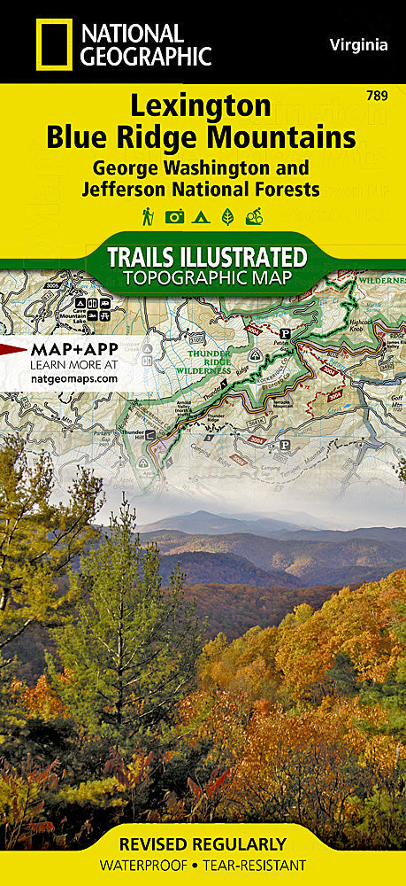 National Geographic Trails Illustrated Map Pack â€“ Jefferson National Forest VA image 4