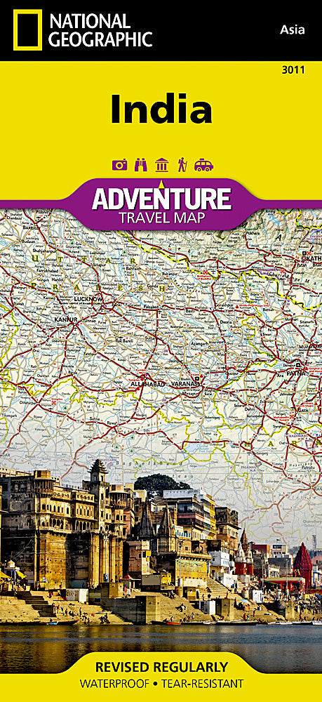 National Geographic Trails Illustrated Map â€“ Adventure India AD00003011 image 0