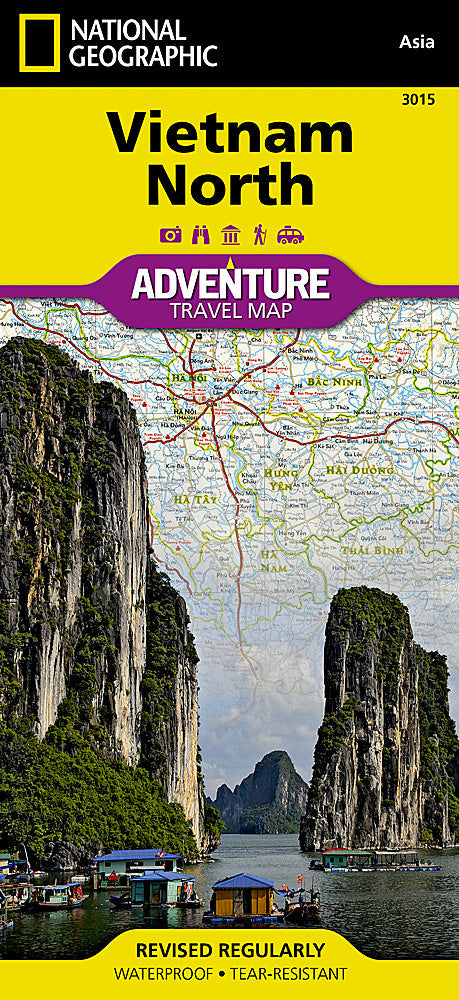 National Geographic Trails Illustrated Map â€“ Adventure Vietnam North AD00003015 image 0