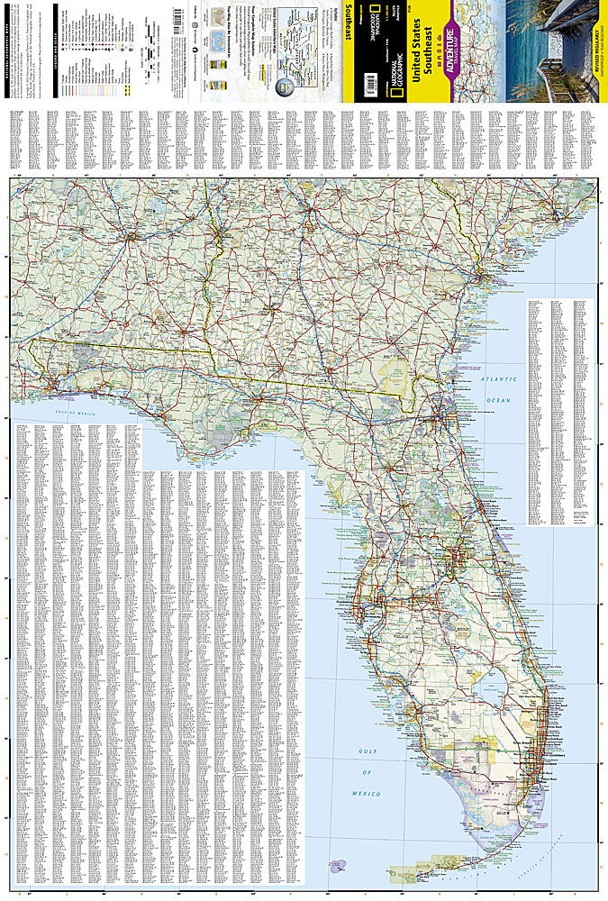 National Geographic Trails Illustrated Map – Adventure US Southeast AD00003126 image 1