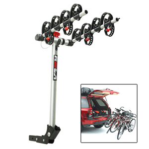 ROLA Bike Carrier - TX w/Tilt &amp; Security - Hitch Mount - 4-Bike image 0