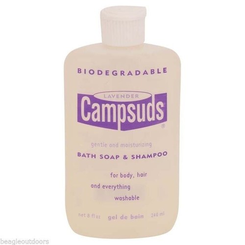 Sierra Dawn Campsuds Camp Soap 8oz Biodegradable Bath / Shampoo Lavender image 0