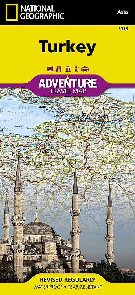 National Geographic Trails Illustrated Map â€“ Adventure Turkey AD00003018 image 0