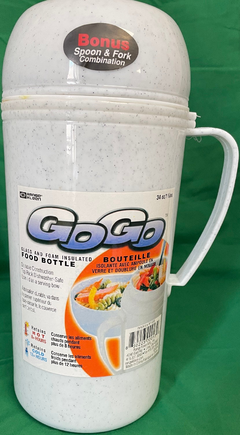 Range Kleen 34 oz Plastic Wide Mouth Bottle 10FB image 1