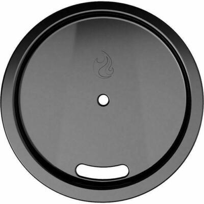 Olicamp Replacement Black Lid for Space Saver Aluminum &amp; Stainless Steel Mugs image 0