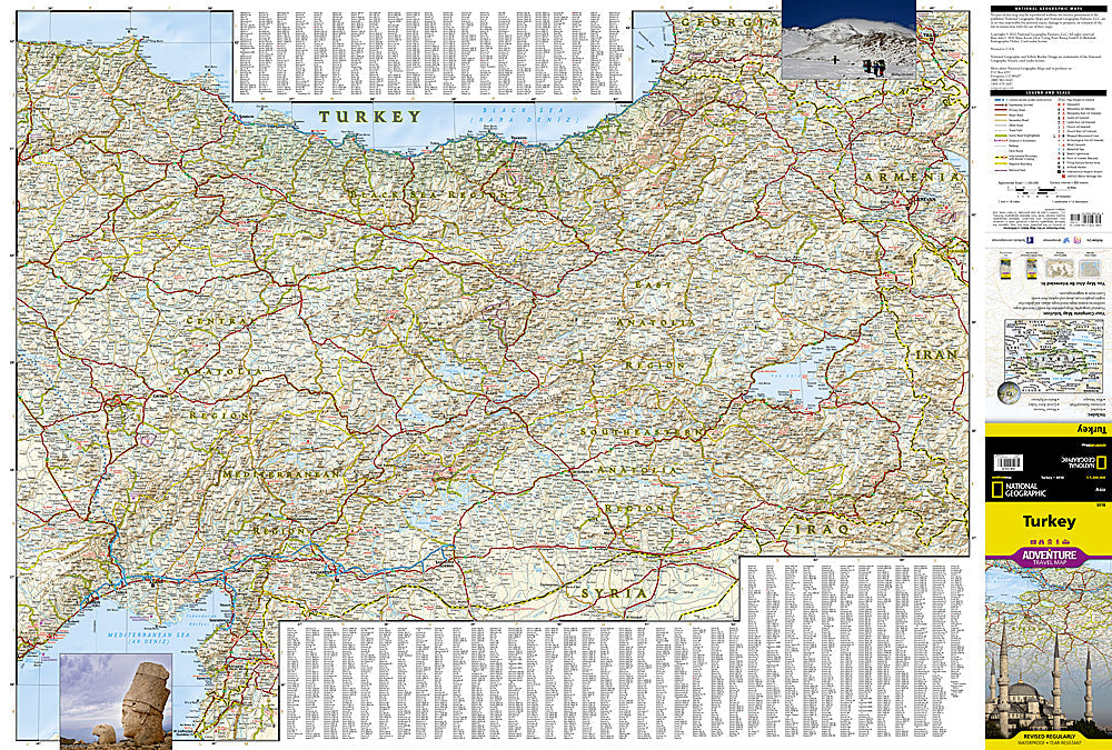 National Geographic Trails Illustrated Map â€“ Adventure Turkey AD00003018 image 1