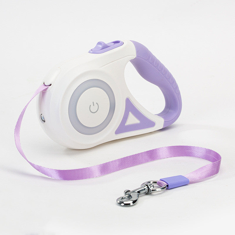 Dog Leash Retractable- Leash And Dog Collar Spotlight Automatic