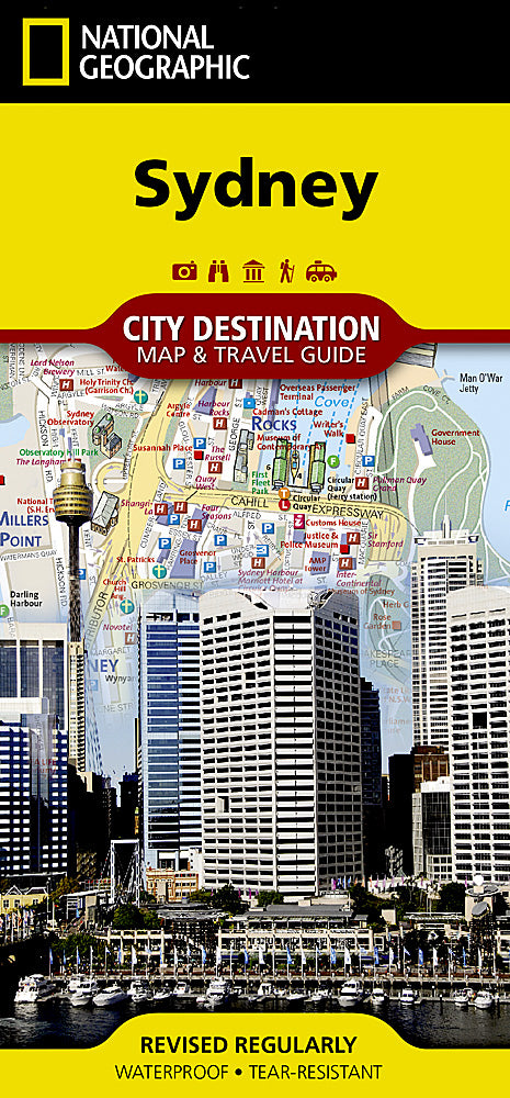 National Geographic City Destination Map Sydney Australia DC01020580 image 0