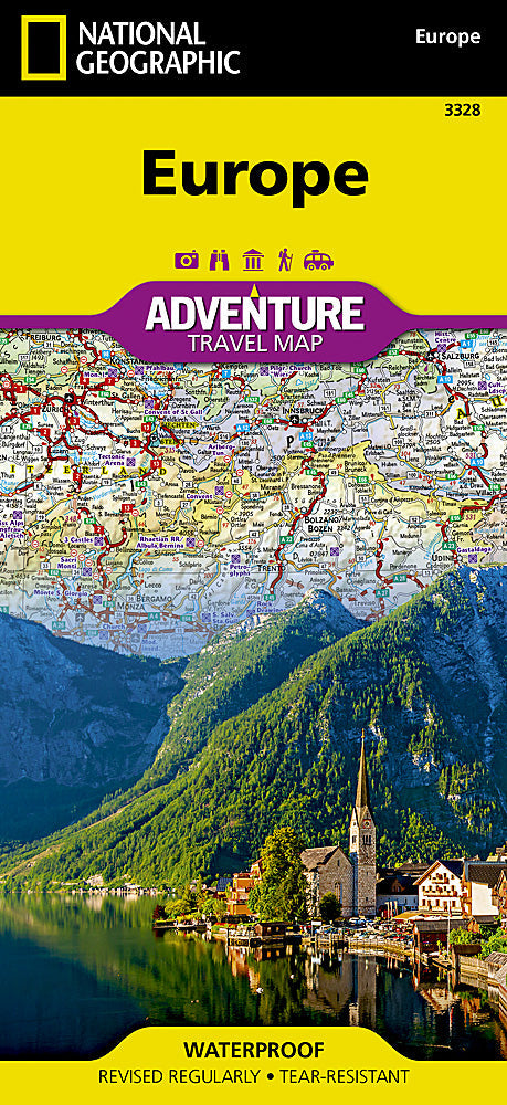 National Geographic Trails Illustrated Map â€“ Adventure Connent / Countries of image 0