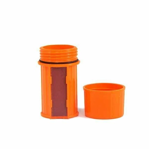 UCO Stormproof Waterproof Match Case Orange MT-EMPTY-CASE image 1
