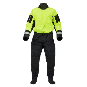 Mustang Sentinel&trade; Series Water Rescue Dry Suit - Fluorescent Yellow Green-Black - XXXL Regular image 0