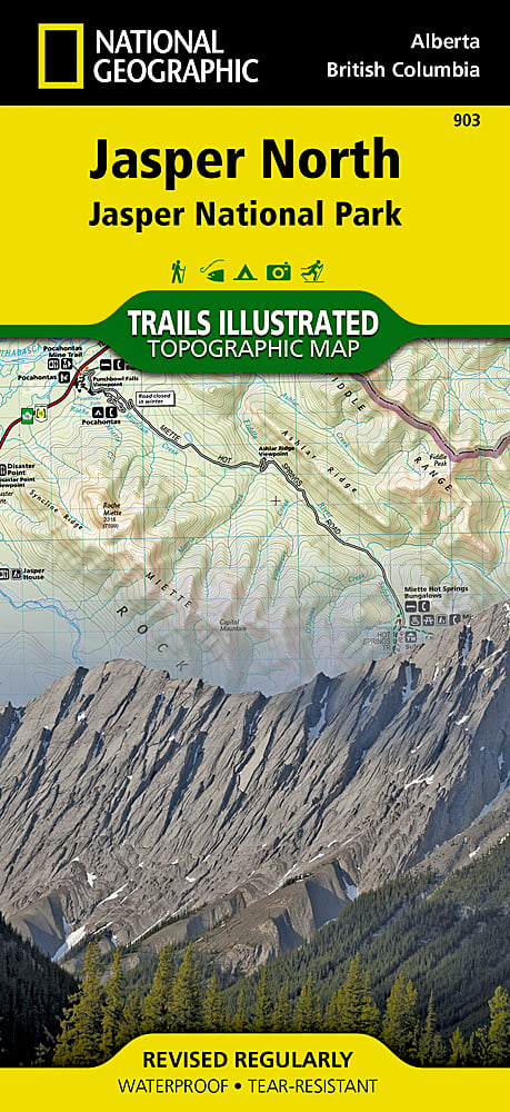 Jasper North Trail Map - National Geographic #903? image 0