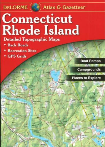 Delorme Connecticut CT / RI Atlas image 1