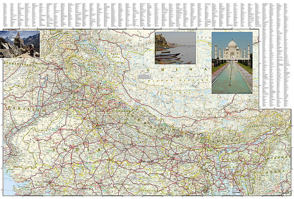 National Geographic Trails Illustrated Map â€“ Adventure India AD00003011 image 2