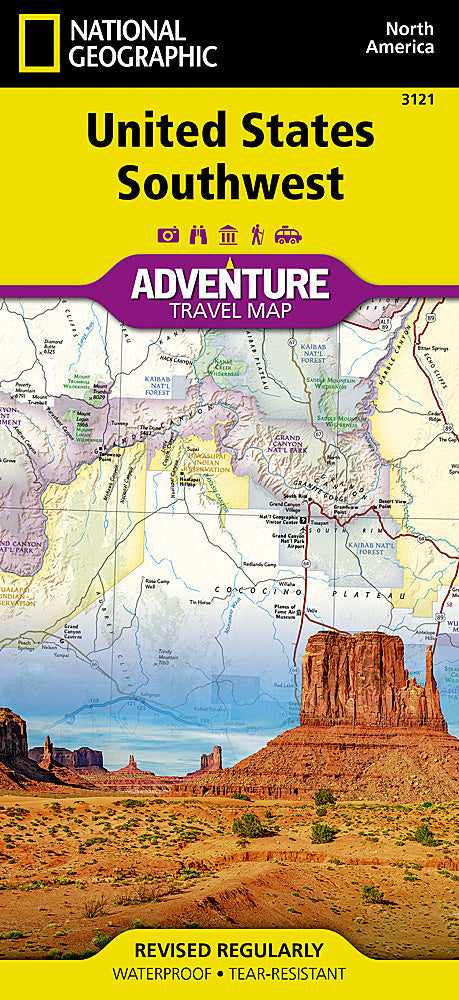 National Geographic Trails Illustrated Map â€“ Adventure US Southwest AD00003121 image 0