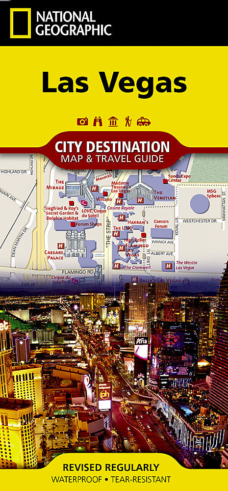 National Geographic City Destination Map Las Vegas NV DC01020363 image 0