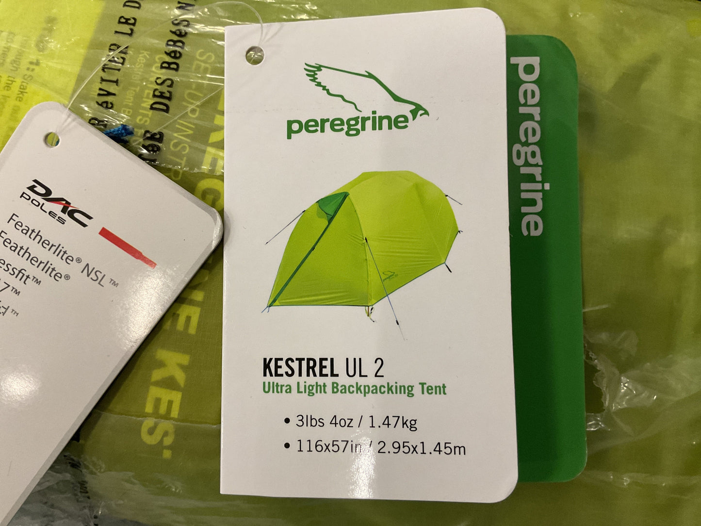 Peregrine Outfitters Kestrel UL 2 Tent