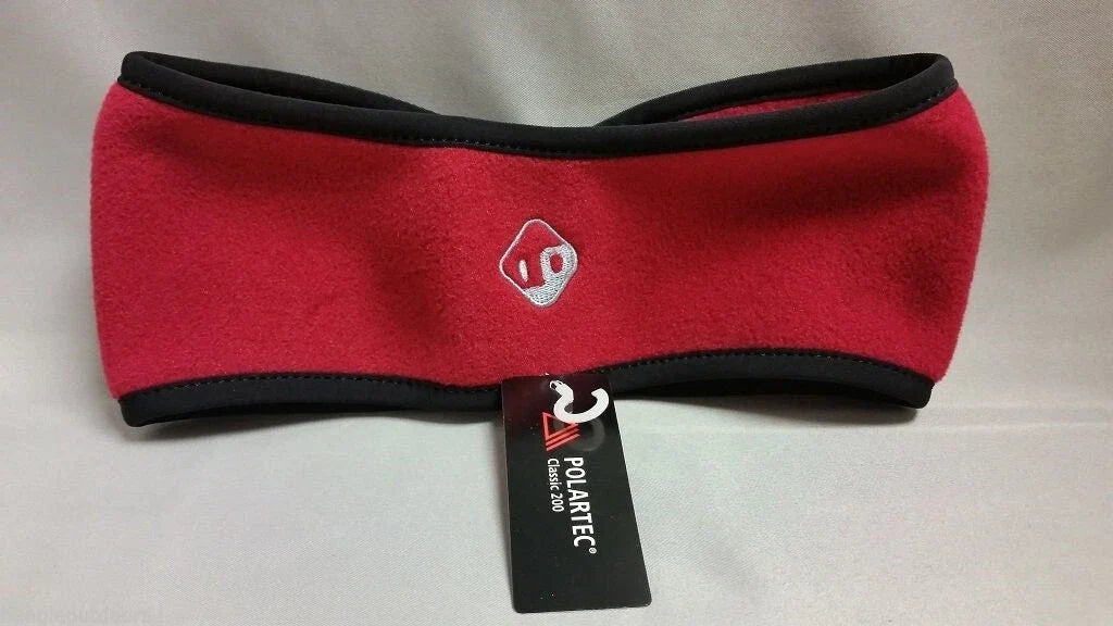 NEW Outdoor Designs Chillilugs Fleece Headband Ear Band Cherry
