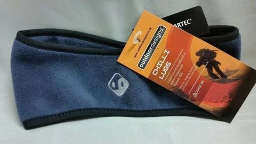 Outdoor Designs Chillilugs Fleece Headband Ear Band Navy 260249